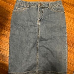 Jean skirt